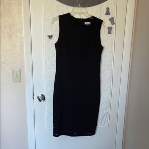 Calvin Klein Classic Black Midi Dress